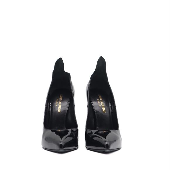 Saint Laurent Thorn Patent Leather Pointed Toe Pump Size 35.5 EU - Picture 3 of 11